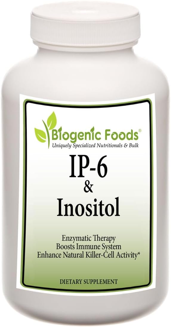 IP6 - Inositol Hexaphosphate & Inositol - Natural Immune Support, Veggie Capsules - görsel 1