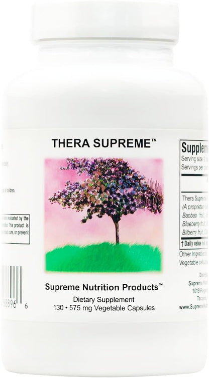 Supreme Nutrition Thera Supreme, 130 Pure Herbal Combination Vegetarian Capsules