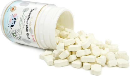 Hi Well Premium Grass-fed Colostrum 1500 120 Tablets (Strawberry Flavoured)