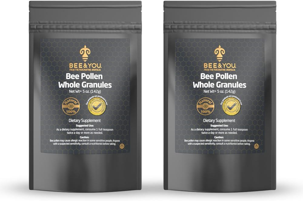 BEE and You Bee Pollen Granules, 142 g - 100% Pure Natural Supplement - görsel 10