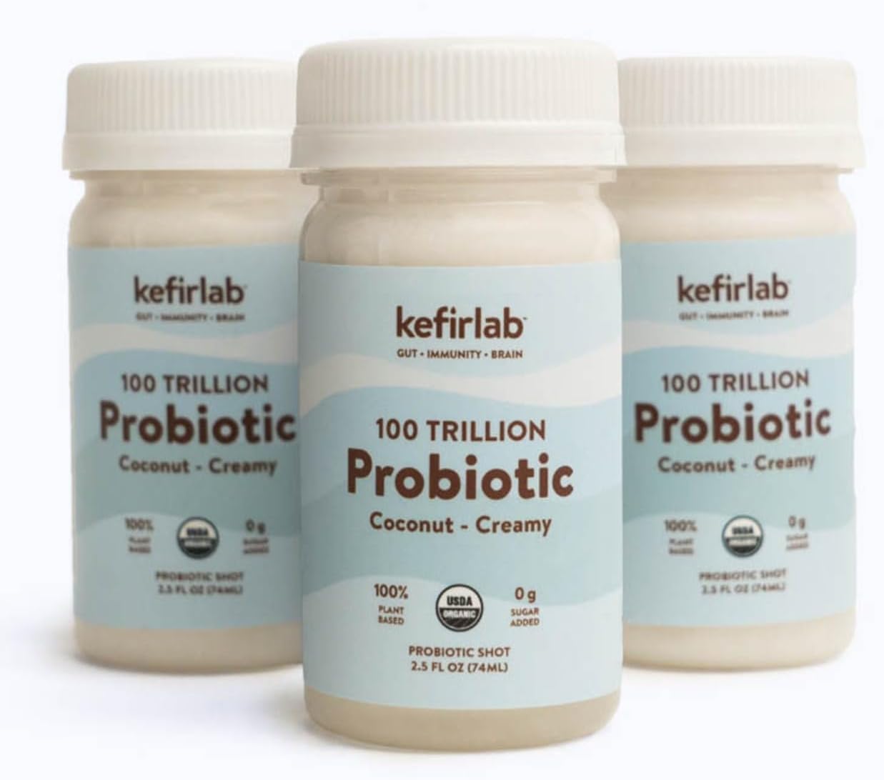 KefirLab Probiotics 100 Trillion CFU - 36 Strains - Vegan & Organic - Vanilla (16-Pack) - görsel 9
