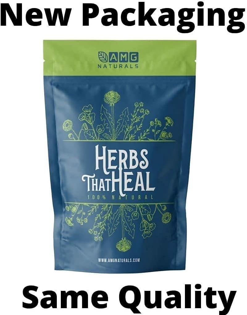 AMG Naturals Chinese Coptis 550mg – Whole Herb Goldthread (Huang Lian) - görsel 2