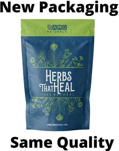 AMG Naturals Chinese Coptis 550mg – Whole Herb Goldthread (Huang Lian)