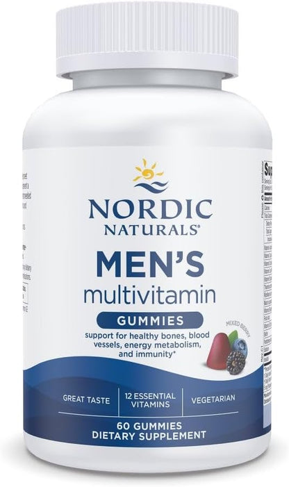 Nordic Naturals Women's Multivitamin Gummies, Mixed Berry - 60 Gummies