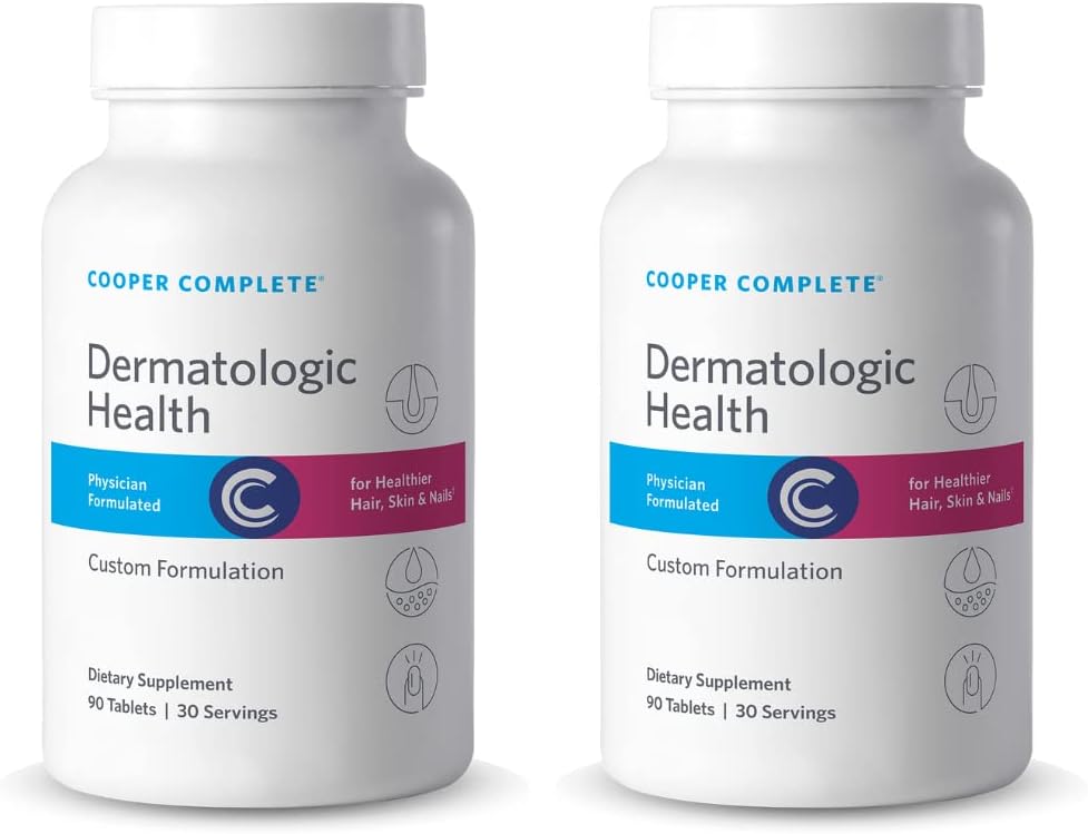 Cooper Complete Dermatologic Health - Skin, Hair & Nails Supplement with Biotin & Keratin (2-Pack) - görsel 5