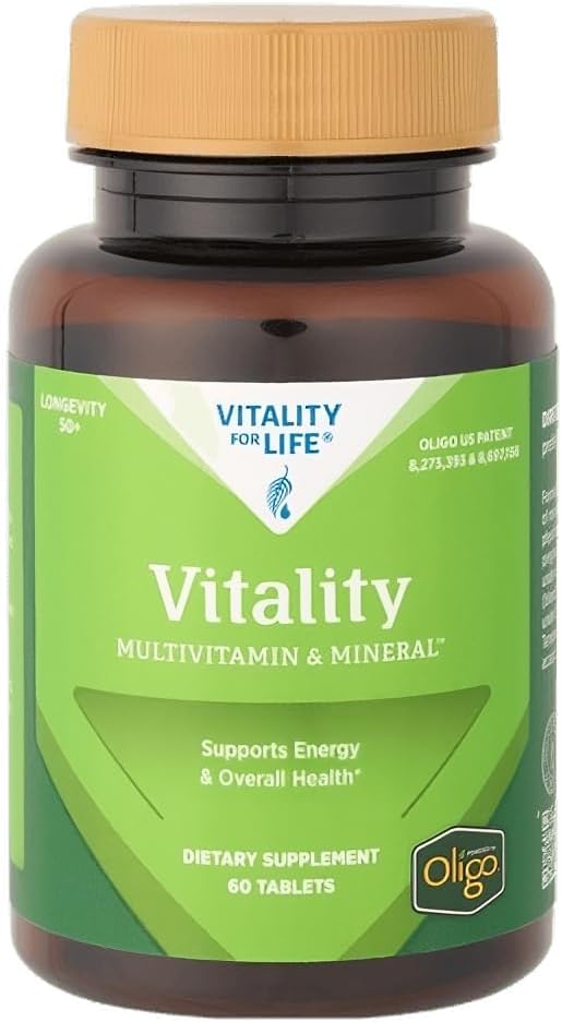 Melaleuca Vitality Multivitamin & Mineral for Men and Women Aged 50+ (60 Tablets) - görsel 1
