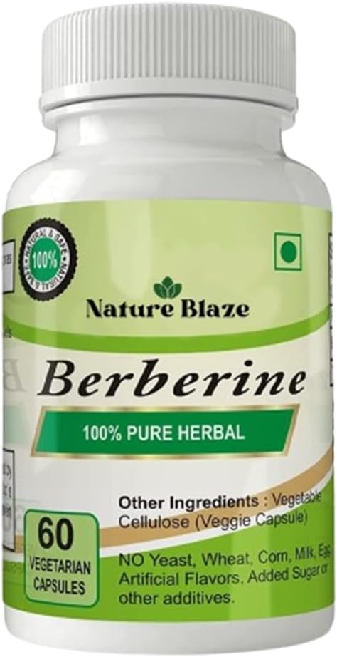Organic Herbs Ayurvedic Berberine (60 Capsules) - görsel 1