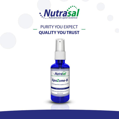 Nutrasal LipoZome B-Complex Sublingual Spray – 59 ml