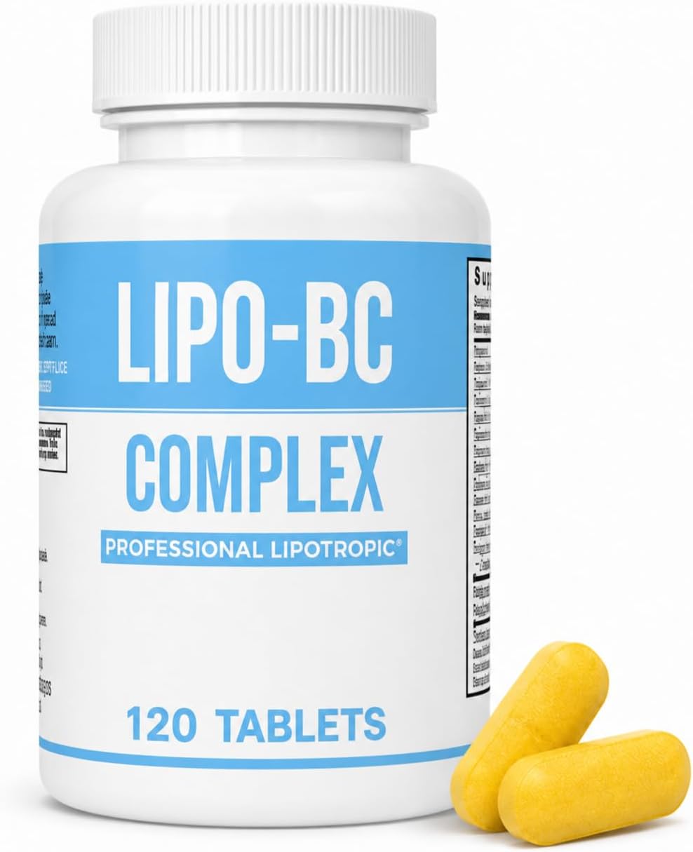 Legere Lipo-BC B-Complex Lipotropic Tablets, 120 Tablets - görsel 1