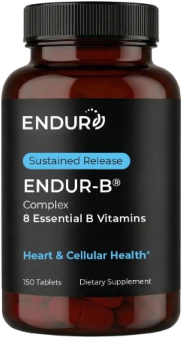 ENDUR-B Complex SR (Sustained Release) B Vitamins - 150 Tablets - görsel 1