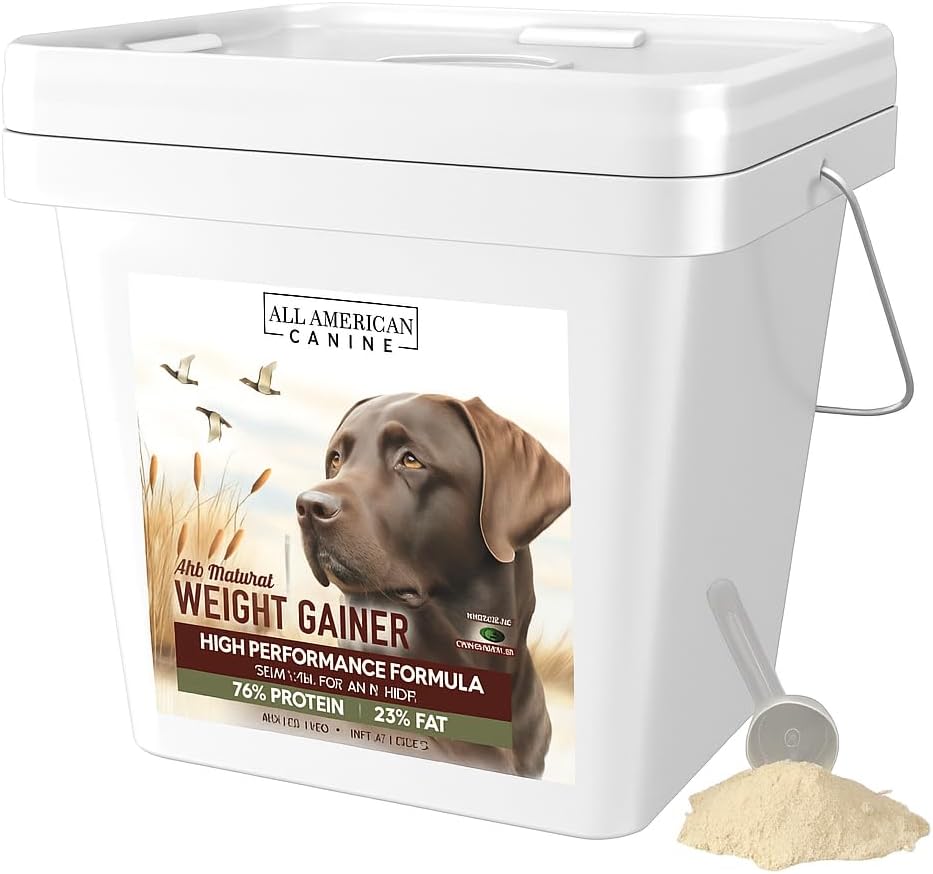 All American Canine Dog Weight Gainer – High Calorie Supplement, 60 Servings - görsel 8