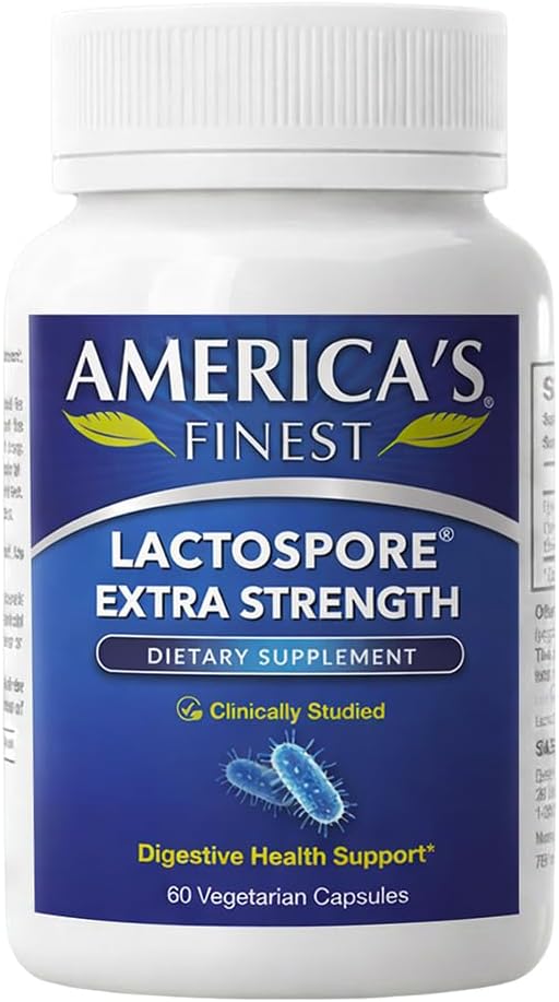 AFI LactoSpore® ES Spore Probiotic | 5 Billion CFU | Digestive, Immune & Vaginal Health Support | 60 Capsules - görsel 1