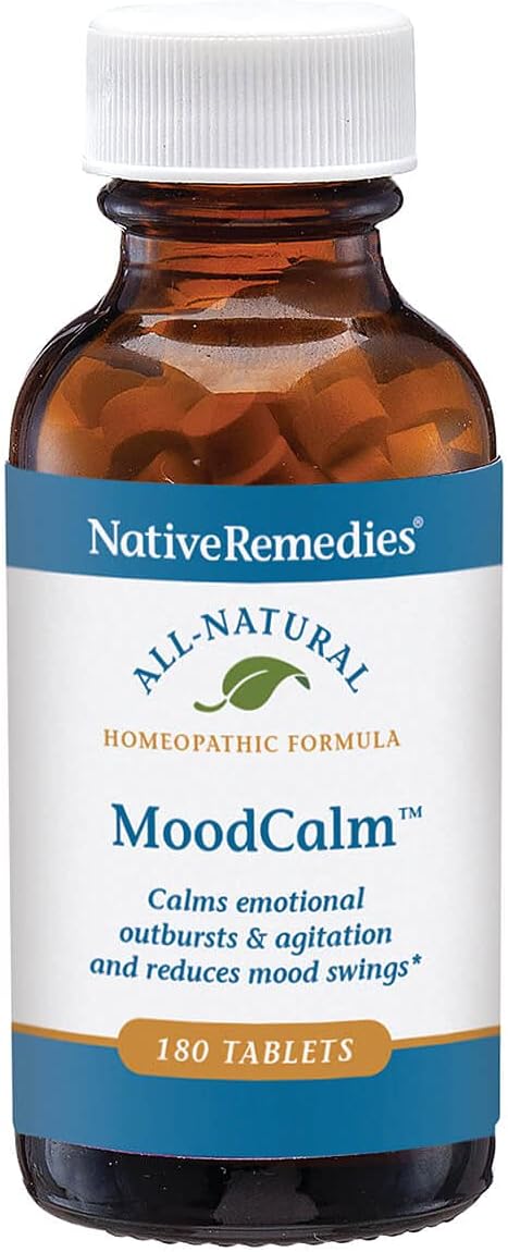 Native Remedies MoodCalm – Homeopathic Formula for Emotional Balance – 180 Tablets - görsel 1