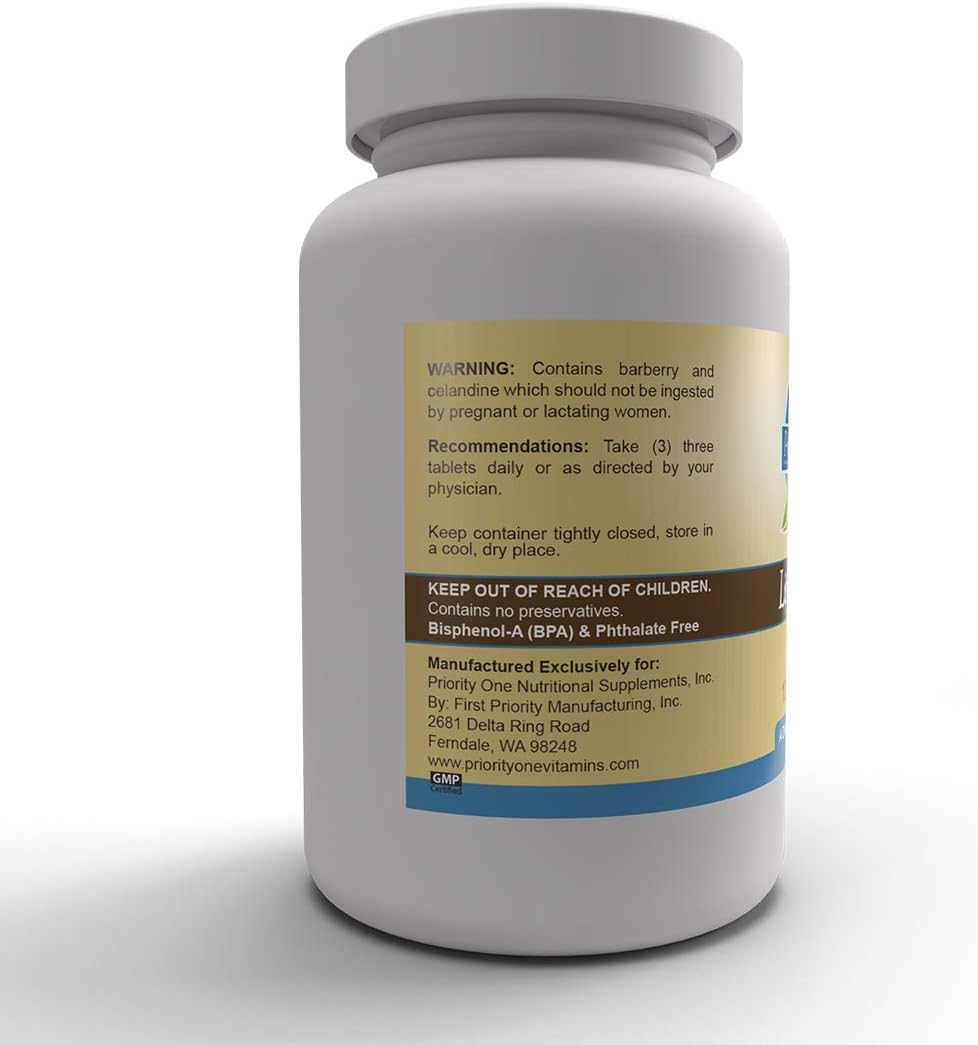 Priority One Vitamins Lipo Plus 120 Tablets - görsel 5