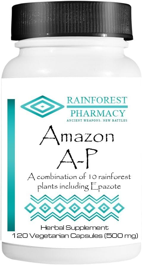 Rainforest Amazon A-P 120 Vegetarian Capsules/650 mg - görsel 1