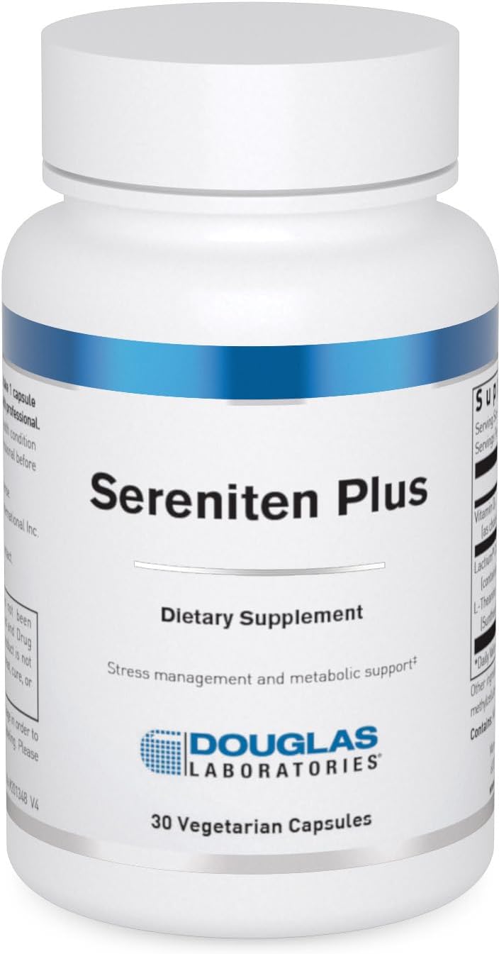Douglas Laboratories Sereniten Plus | Promotes Relaxation, Supports Normal Sleep and a Healthy Stress Response | 30 Capsules - görsel 1