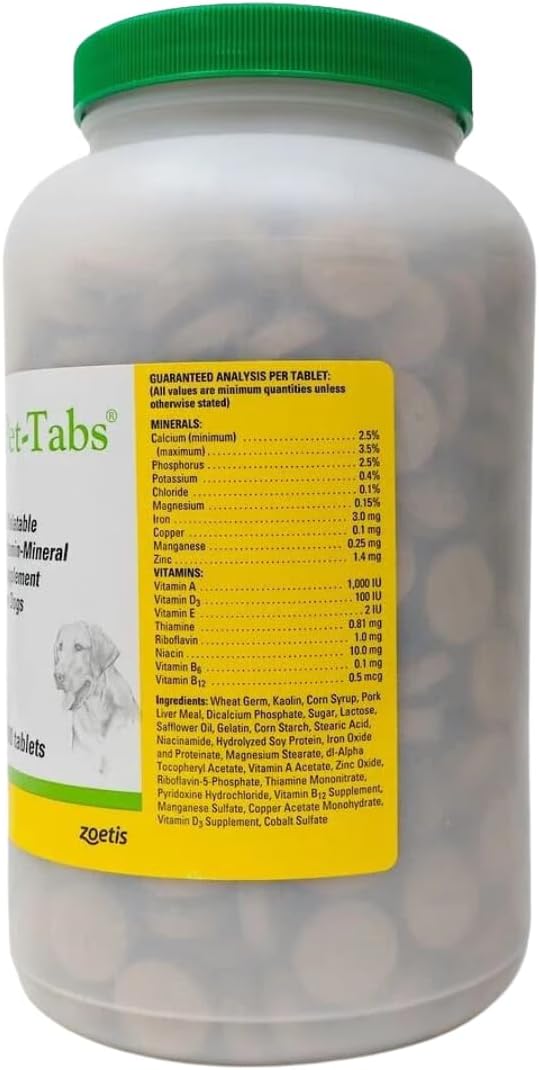 Pet Tabs for Dogs - 500 Tablets by Pfizer - görsel 2