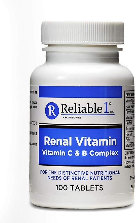 Reliable 1 Renal Vitamin C & B Complex (2 Bottles) - görsel 1