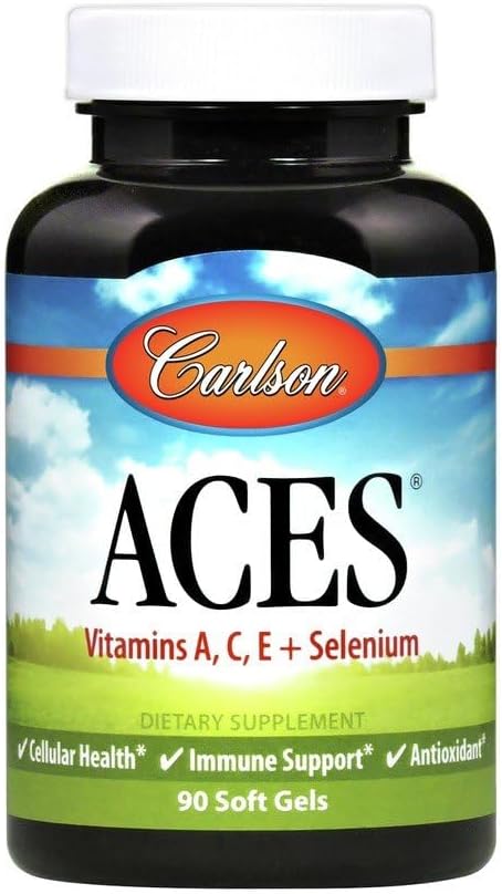Carlson Aces Antioxidant Formula, 90 Softgels - görsel 1
