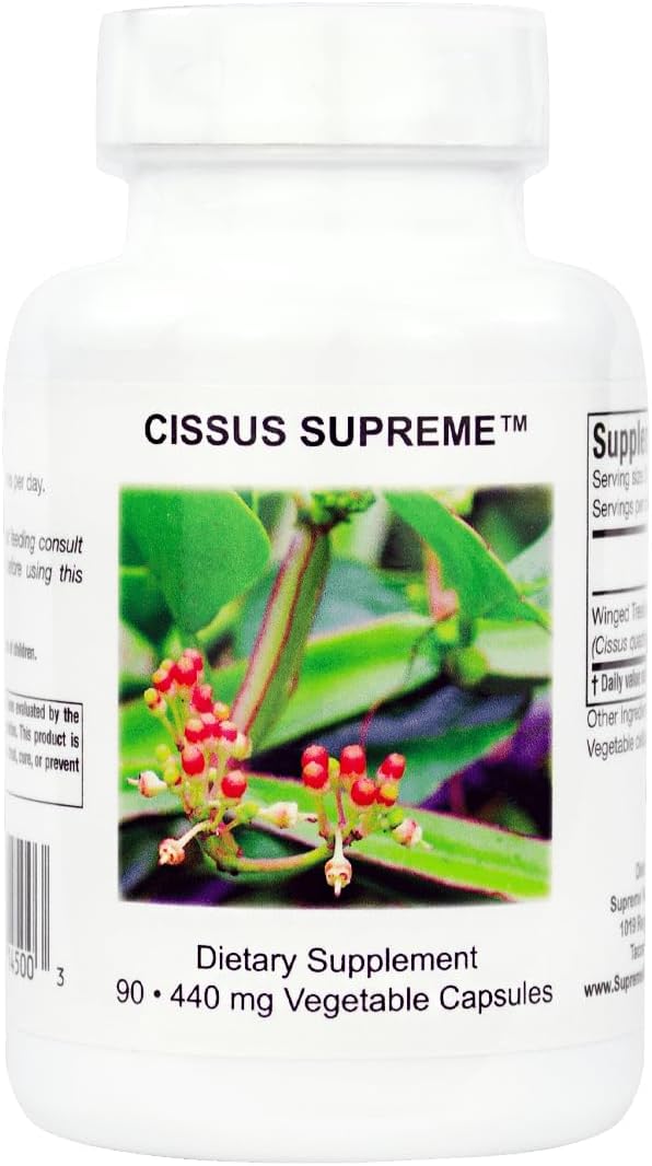 Supreme Nutrition Cissus Supreme, 90 Pure Winged Treebine Vegetarian Capsules - görsel 1