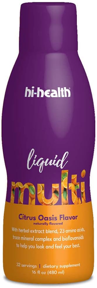 Hi-Health Liquid Multivitamin, Citrus Oasis Flavour, 473 ml - görsel 1