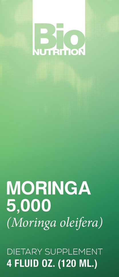 Bio Nutrition Moringa Liquid 120 ml | Moringa 5000 Super Food | Liquid Herbal Supplement