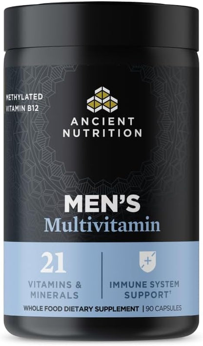 Ancient Nutrition Men's 1-Day Multivitamin, 30 Tablets