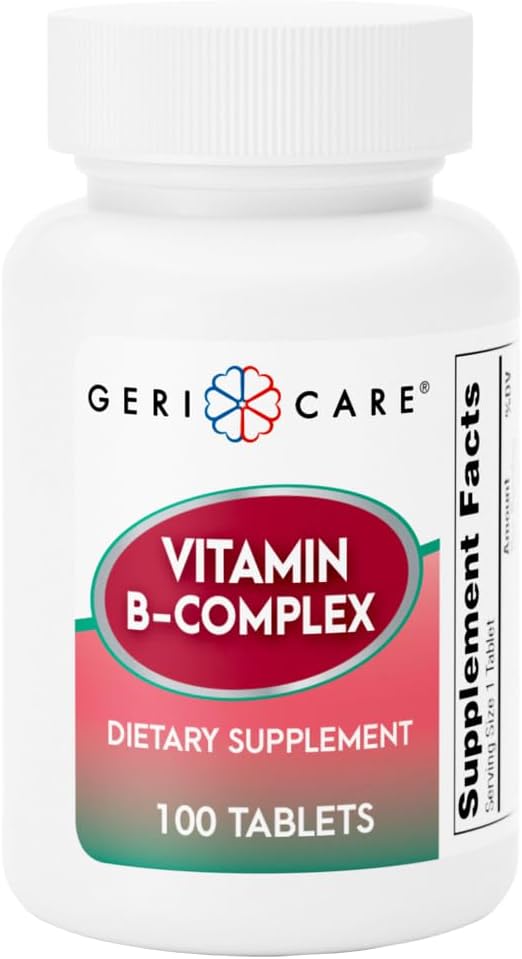 GeriCare Vitamin B6 100mg, 100 Tablets - görsel 8