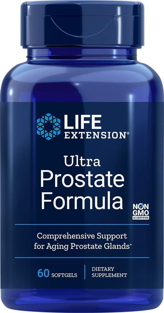 Life Extension Ultra Prostate Softgels, 60 Softgels (Pack of 2) - görsel 1