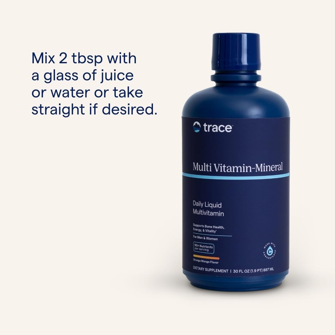 Trace Minerals Liquid Multi Vitamin-Mineral – Orange Mango - görsel 4