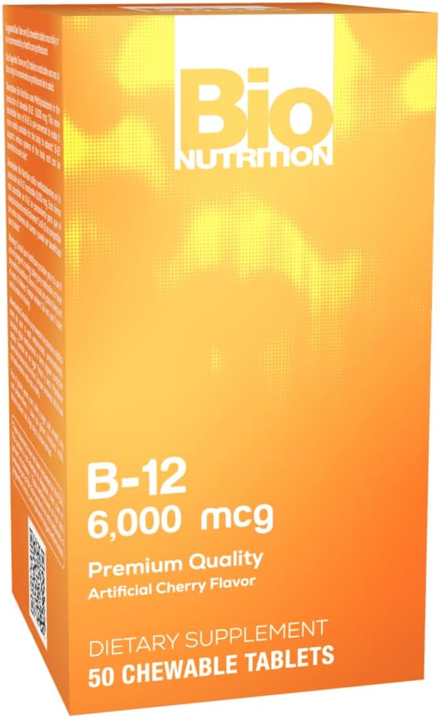 Bio Nutrition B-12 Sublingual Tablets, 50 Count - görsel 1