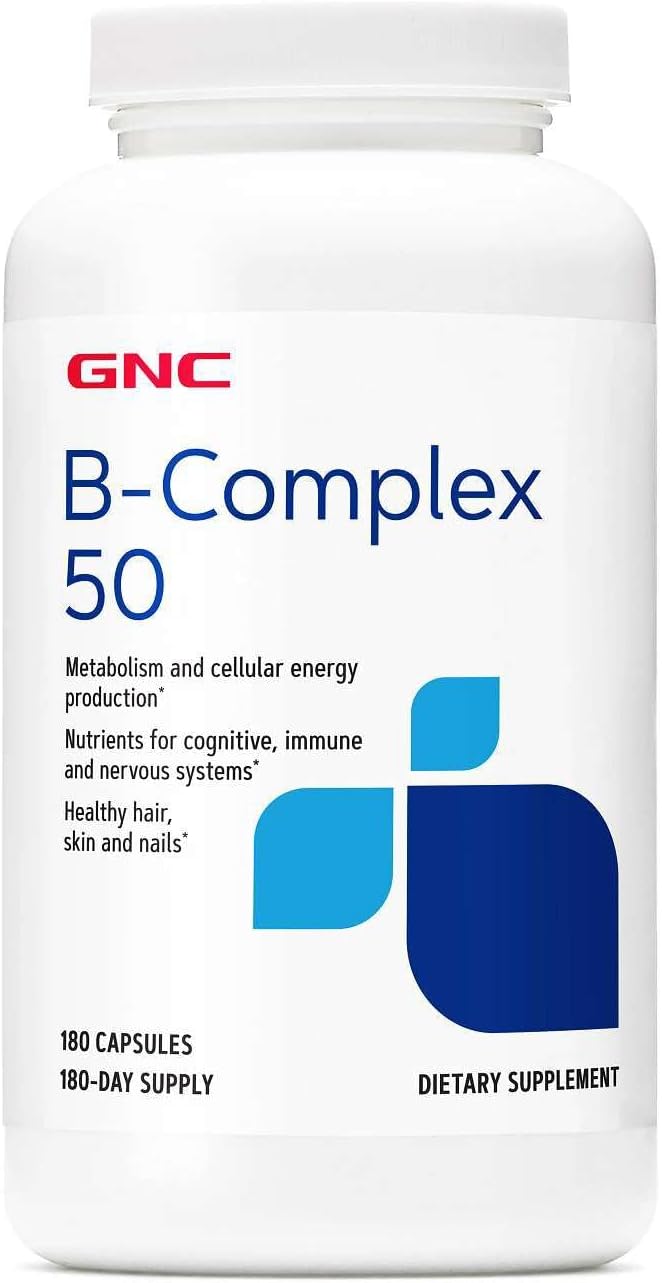 GNC B-Complex 50 - 180 Capsules - görsel 1