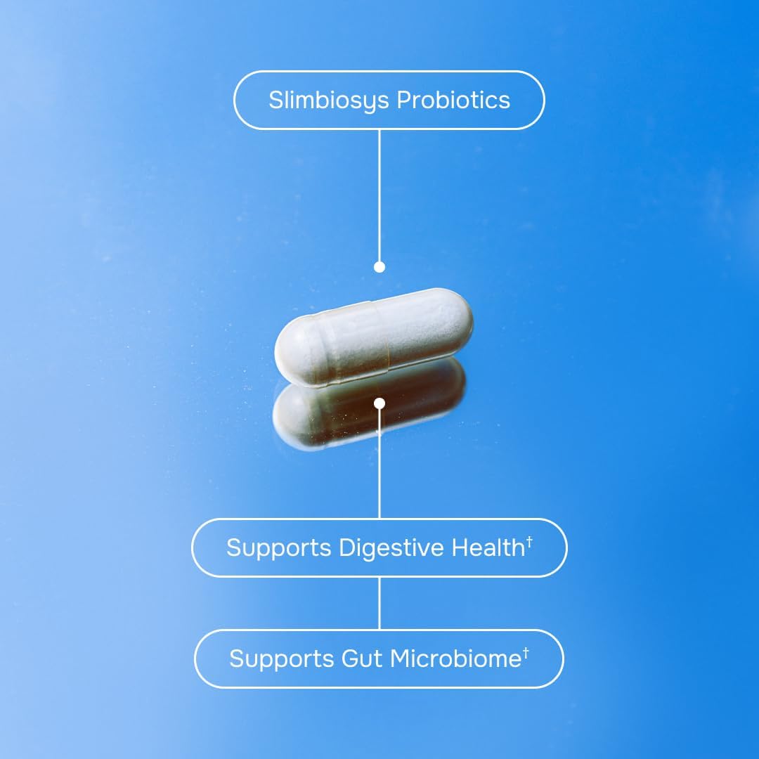 envitamin Slimbiosys Ultra Probiotic Capsules - Prebiotics & Probiotics for Women & Men - Supports Your Digestive Health - görsel 5