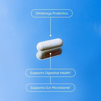 envitamin Slimbiosys Ultra Probiotic Capsules - Prebiotics & Probiotics for Women & Men - Supports Your Digestive Health