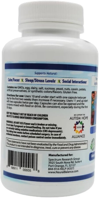 NEURAL BALANCE Anandanol with Proprietary Digestive Enzyme Blend (Capsules, 2 Pack)
