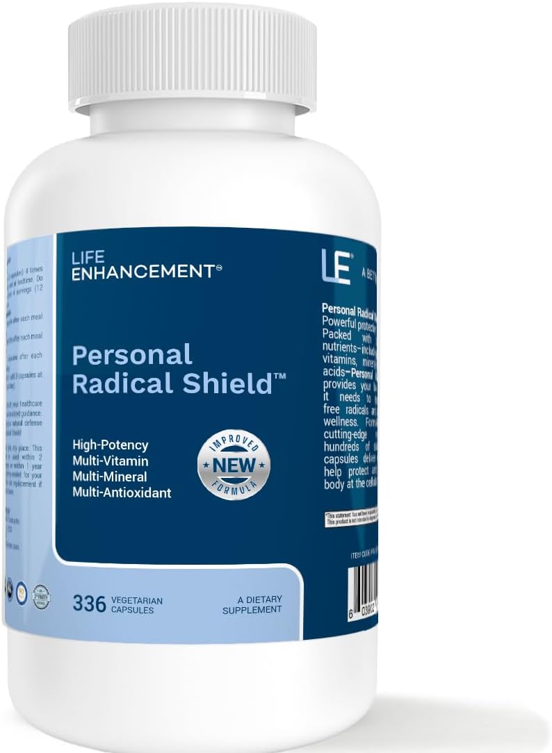 Life Enhancement Radical Shield | 28 Vitamins, Minerals, Antioxidants & More | 112 Servings - görsel 1