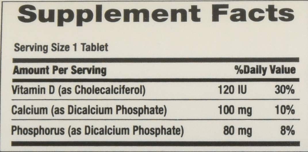 RISACAL-D Vitamin D3 Tablets - 100 Tablets - görsel 2