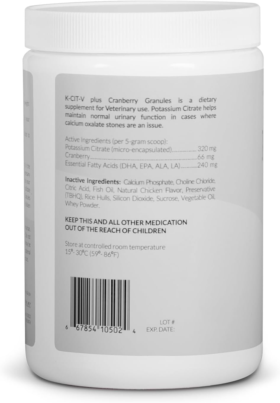 K-CIT-V Plus Cranberry 300 gm Granules for Dogs and Cats - görsel 3