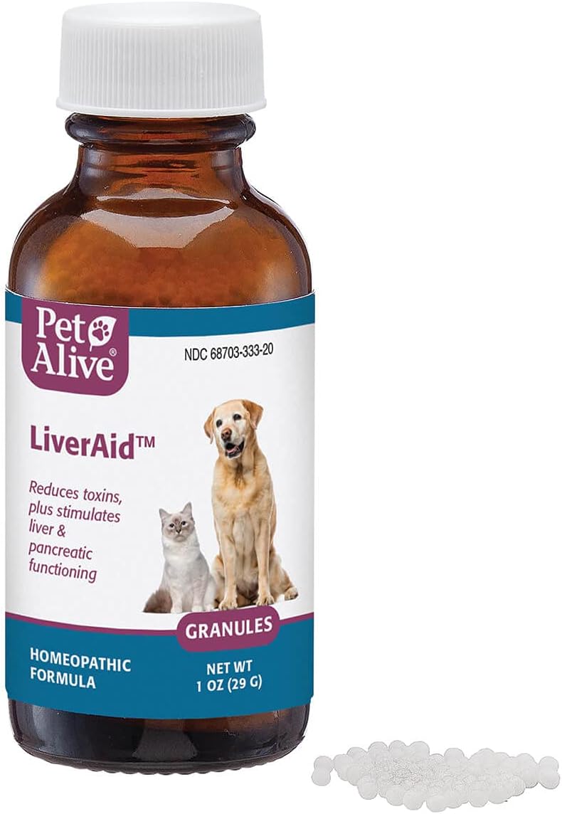 PetAlive LiverAid Granules - Homeopathic Liver Support for Dogs and Cats - görsel 2