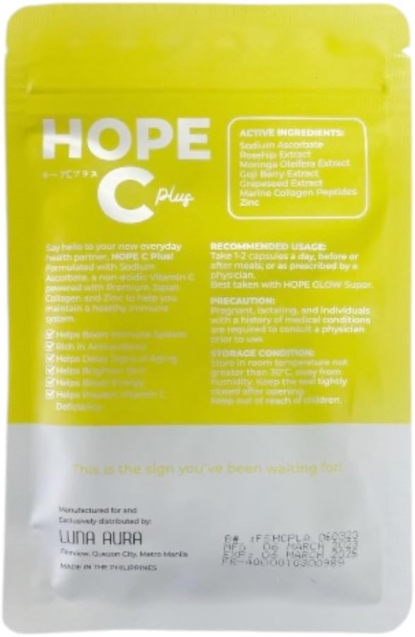 Luna Aura Hope C Plus – 30 Capsules - görsel 2