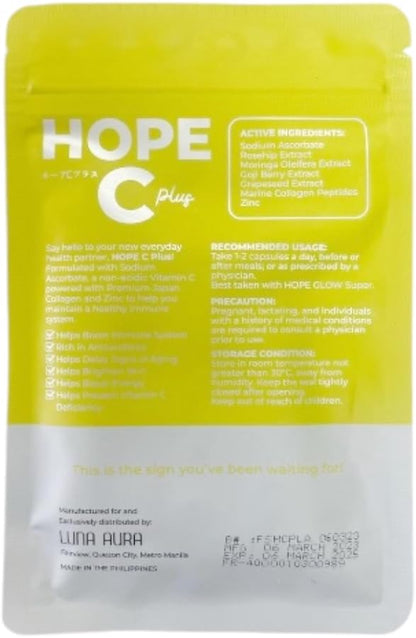 Luna Aura Hope C Plus – 30 Capsules
