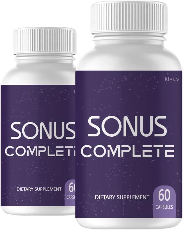 Sonus Complete Tinnitus Support Food Supplement - 120 Capsules (2 Pack) - görsel 1
