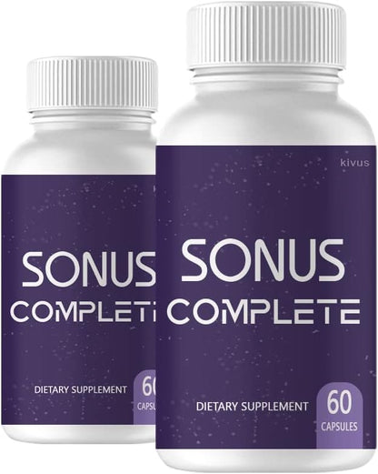 Sonus Complete Tinnitus Support Food Supplement - 120 Capsules (2 Pack)