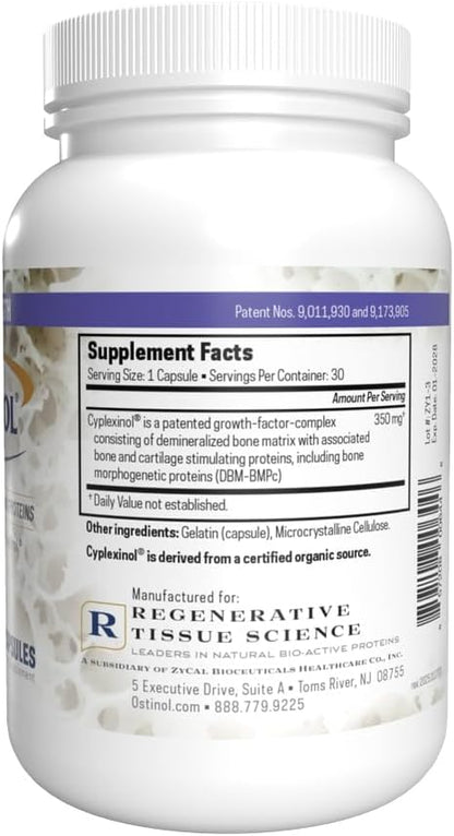 Ostinol 350 Bone & Joint Supplement with Cyplexinol - 30 Capsules