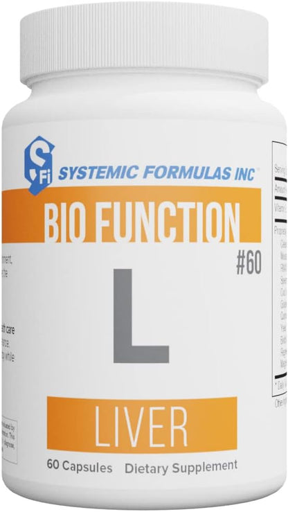 Systemic Formulae L - Liver Support, Gallbladder Support (60 Capsules)