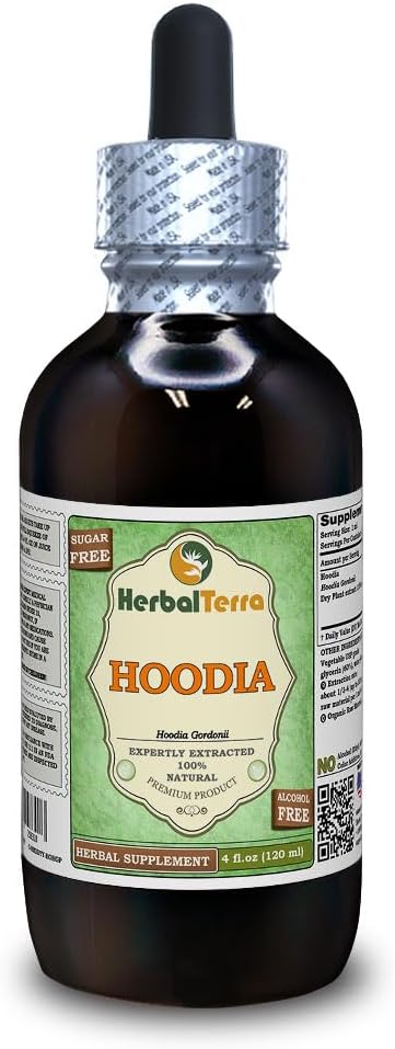 Hoodia Gordonii Glycerite Alcohol-Free Liquid Extract - 120 ml - görsel 1