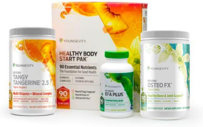 Youngevity Healthy Body Start Pak 2.5 - Complete All-in-One Organic Nutrition with 60+ Minerals, 16 Vitamins, 12 Amino – Image 1
