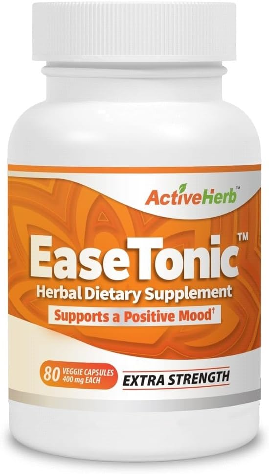 ActiveHerb EaseTonic Herbal Supplement 80 Capsules - görsel 3