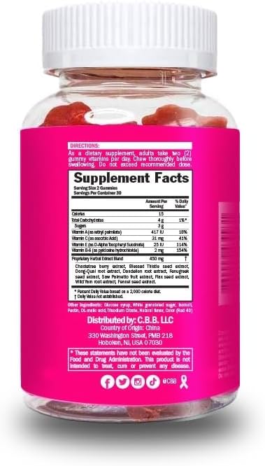 Curvy Body Bears CBB 13 in 1 Women’s Multivitamin Gummies - görsel 2