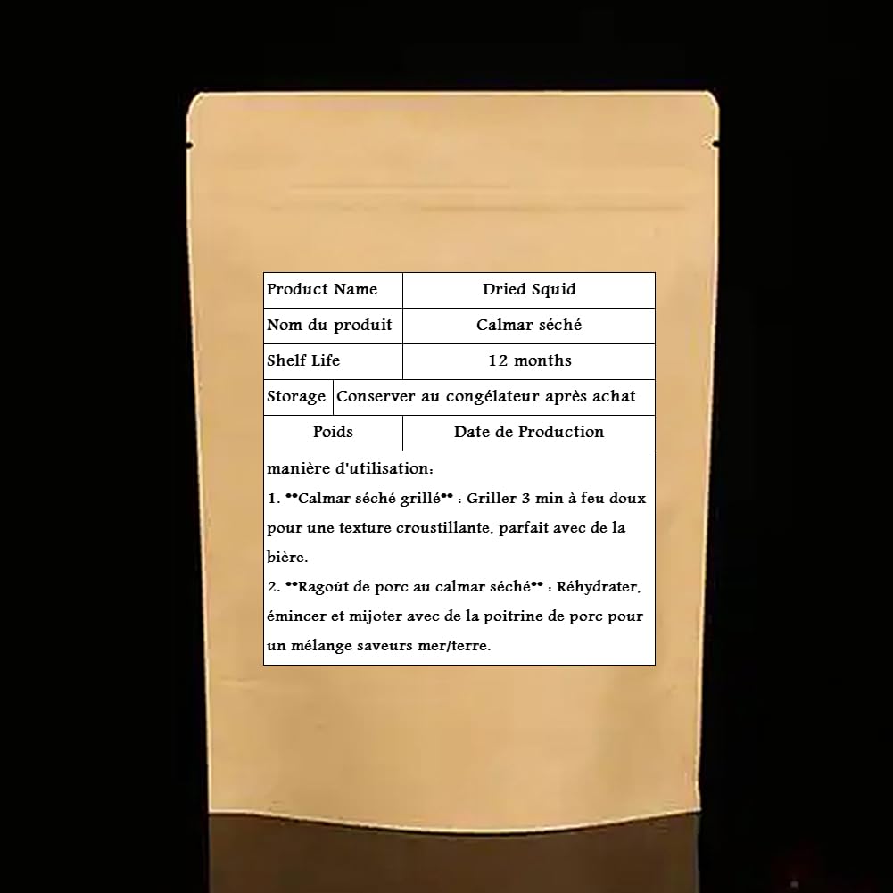 Dried Squid and Cuttlefish (100g) - görsel 6